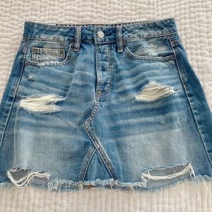 American eagle denim skirt